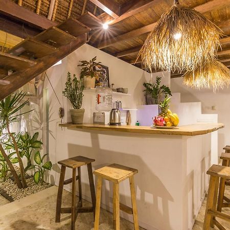 チャングー Eco Bamboo Bungalow 4ヴィラ エクステリア 写真