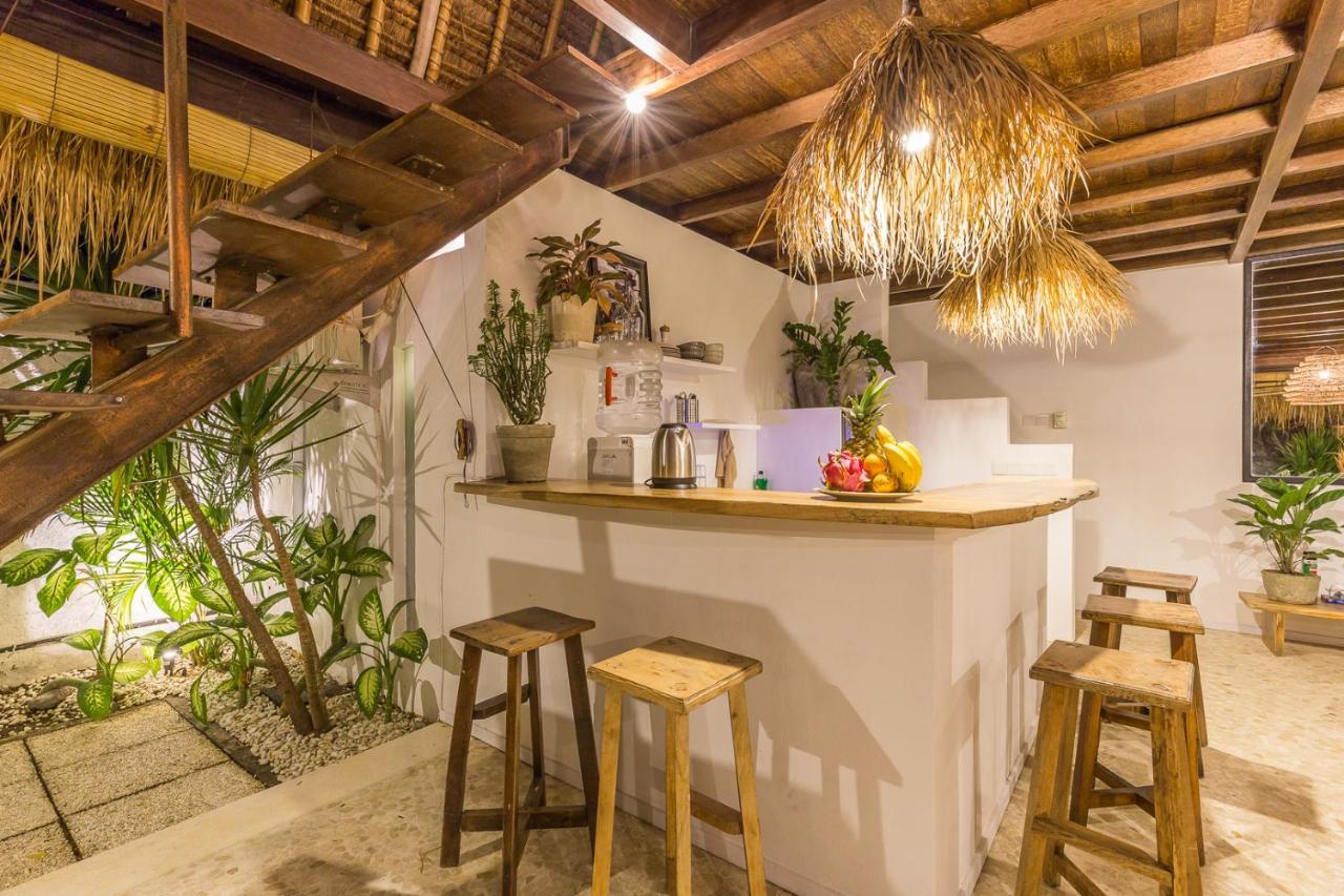 チャングー Eco Bamboo Bungalow 4ヴィラ エクステリア 写真