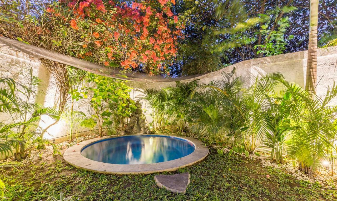 チャングー Eco Bamboo Bungalow 4ヴィラ エクステリア 写真