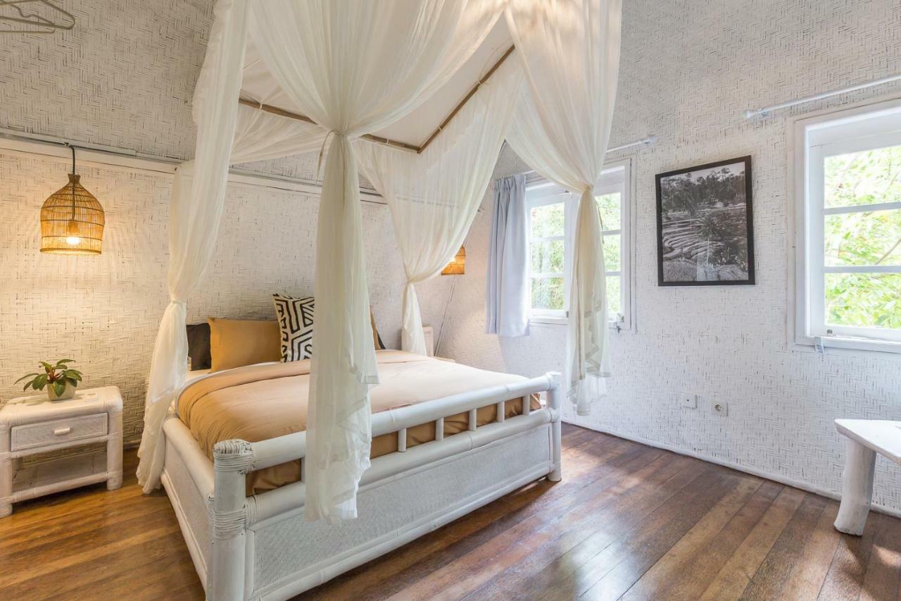 チャングー Eco Bamboo Bungalow 4ヴィラ エクステリア 写真